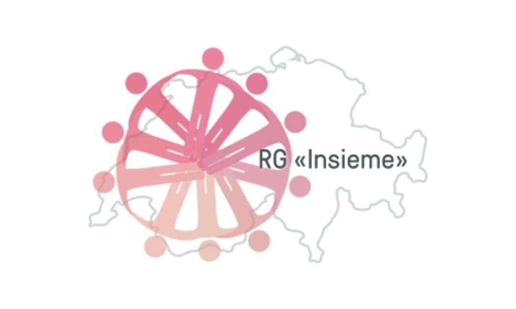 Logo der Gruppe Insieme; Zusammenschluss von Menschen aus der Region Thurgau zwischen 25 und 50 Jahren, die von MS betroffen sind, die mitten im Leben stehen und das trotz allem geniessen und leben möchten.